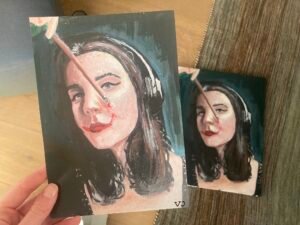 'Smile' art print
