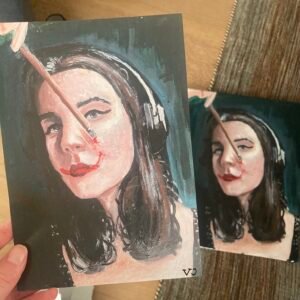 'Smile' art print